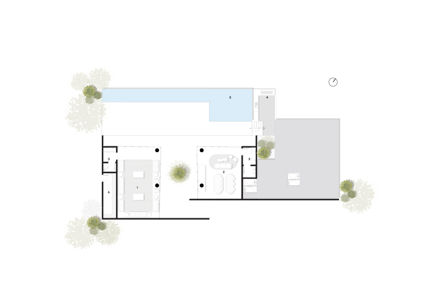 مزرعة العيينة floor plans cover